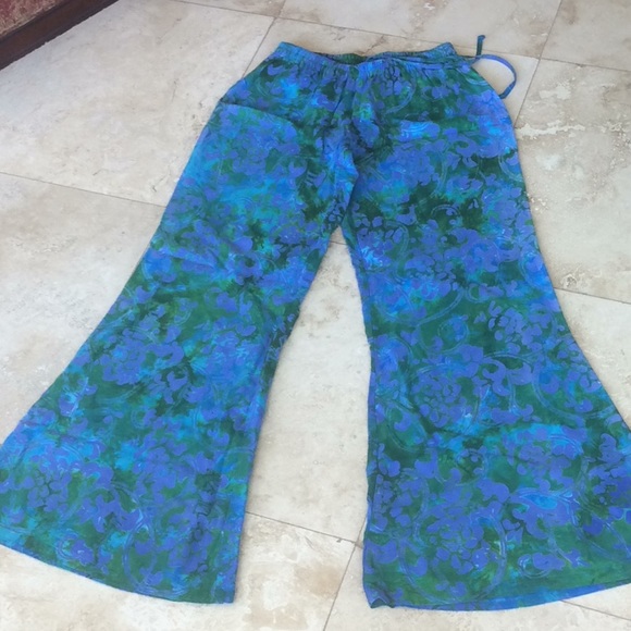 Boho style Batik Dyed Palazzo - Picture 7 of 7